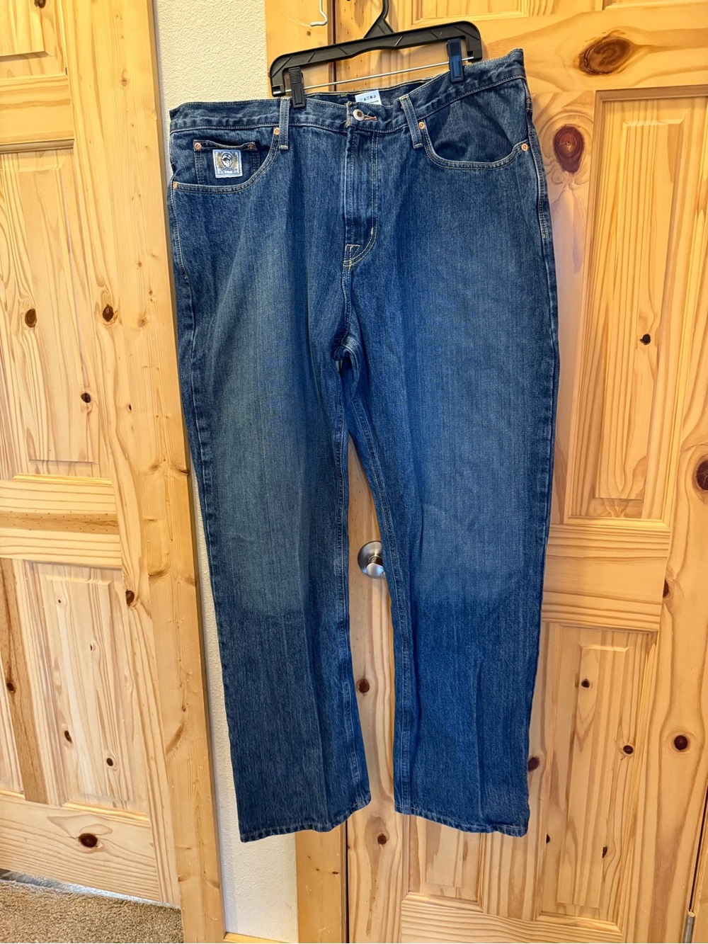 Cinch Men's Dark Blue Relaxed Fit Jeans